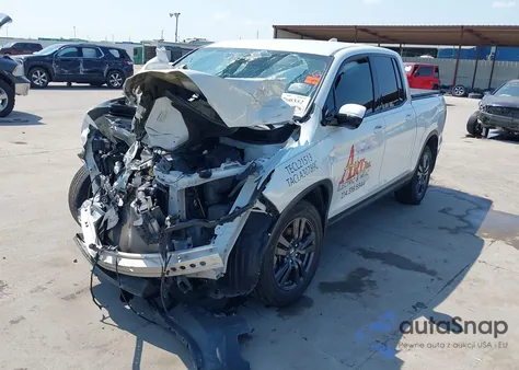 2019 Honda Ridgeline Sport z USA, uszkodzony, nr VIN 5FPYK3F11KB048522